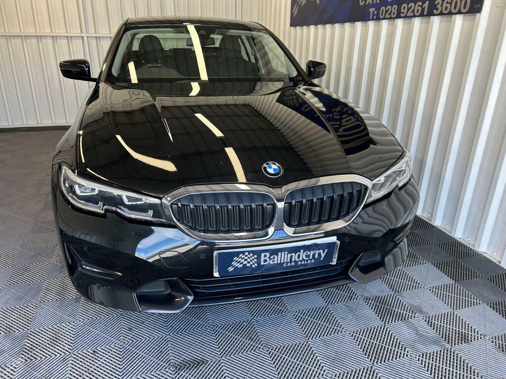 BMW 3 Series 2.0 318D Sport Euro 6 S S Black #5