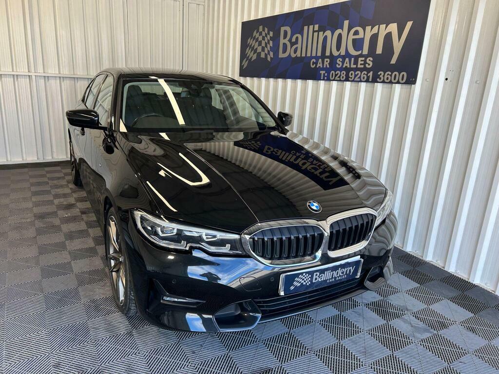 BMW 3 Series 2.0 318D Sport Euro 6 S S Black #4