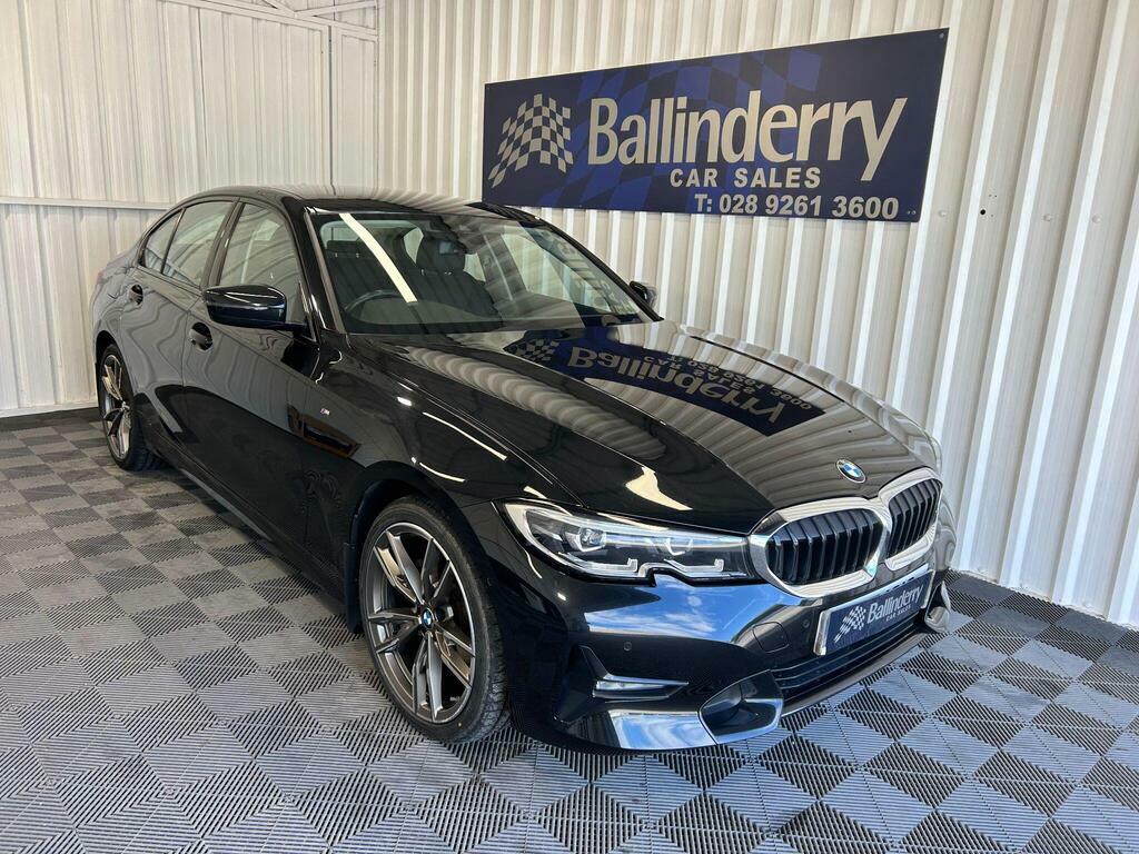BMW 3 Series 2.0 318D Sport Euro 6 S S Black #3