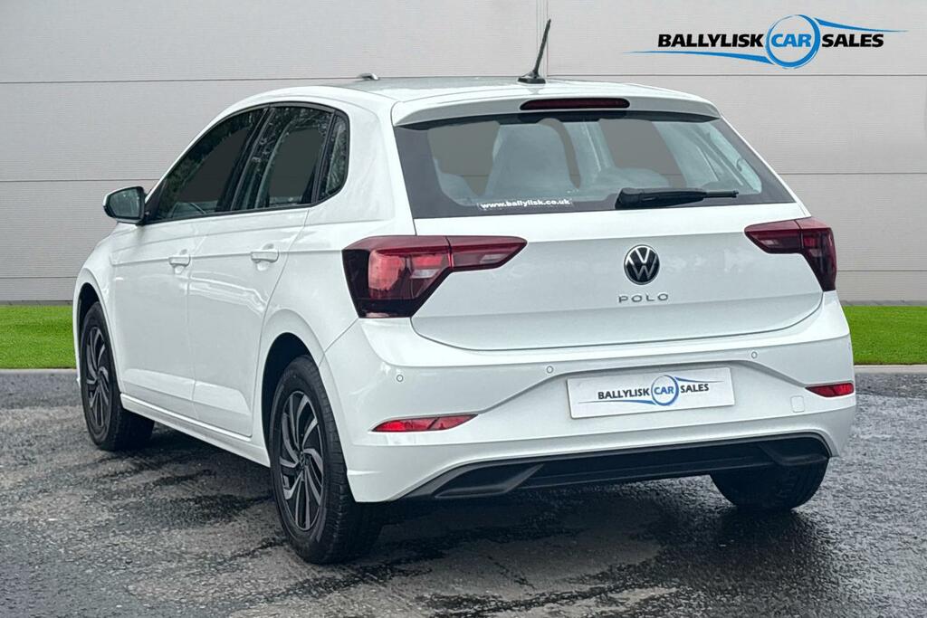 Volkswagen Polo 1.0 Evo 80Ps Life In White With Only 63 Miles PF75WWD #2