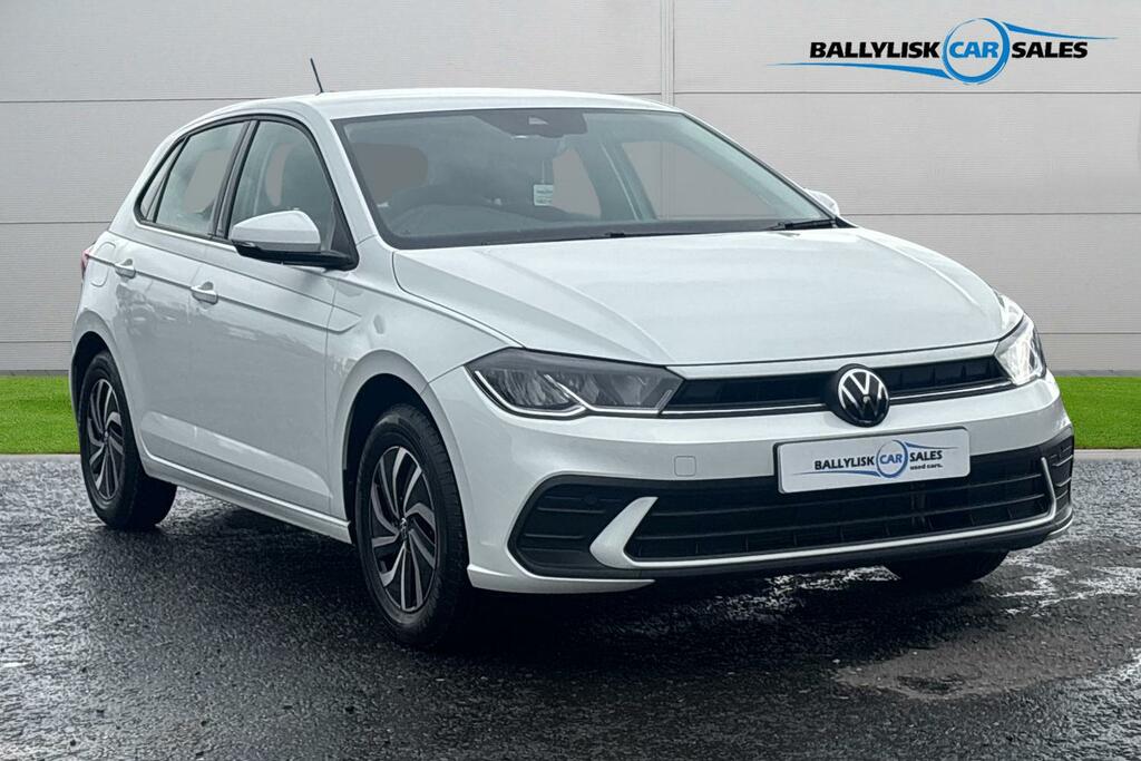 Volkswagen Polo 1.0 Evo 80Ps Life In White With Only 63 Miles 