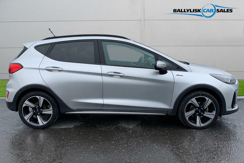 Ford Fiesta 1.0T 100Ps Active In Moondust Silver With 24K TXZ2487 Silver #3