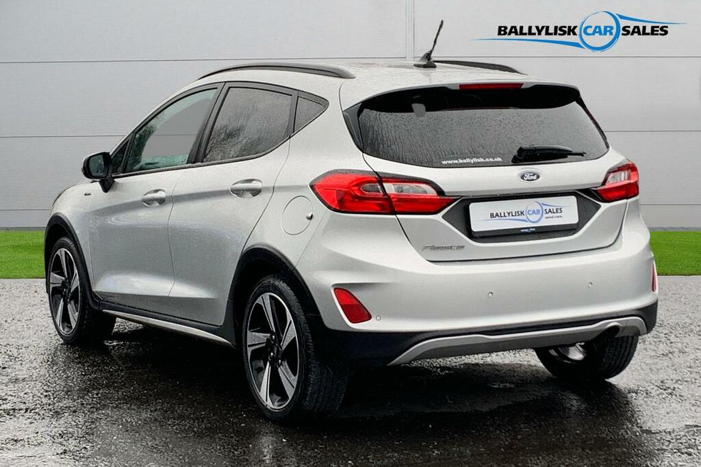 Ford Fiesta 1.0T 100Ps Active In Moondust Silver With 24K TXZ2487 Silver #2