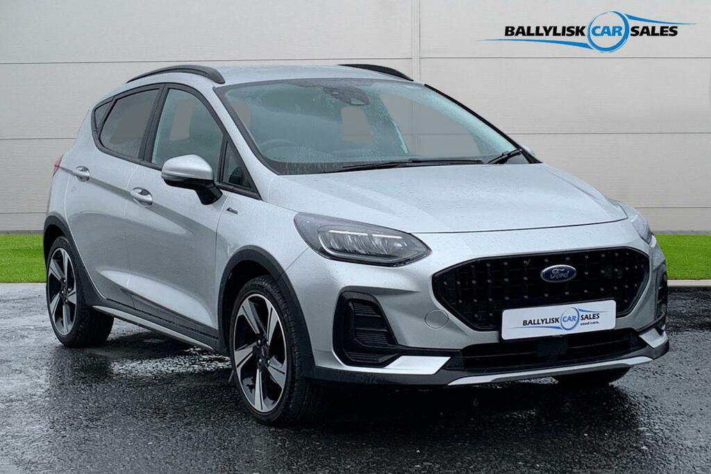 Ford Fiesta 1.0T 100Ps Active In Moondust Silver With 24K Silver