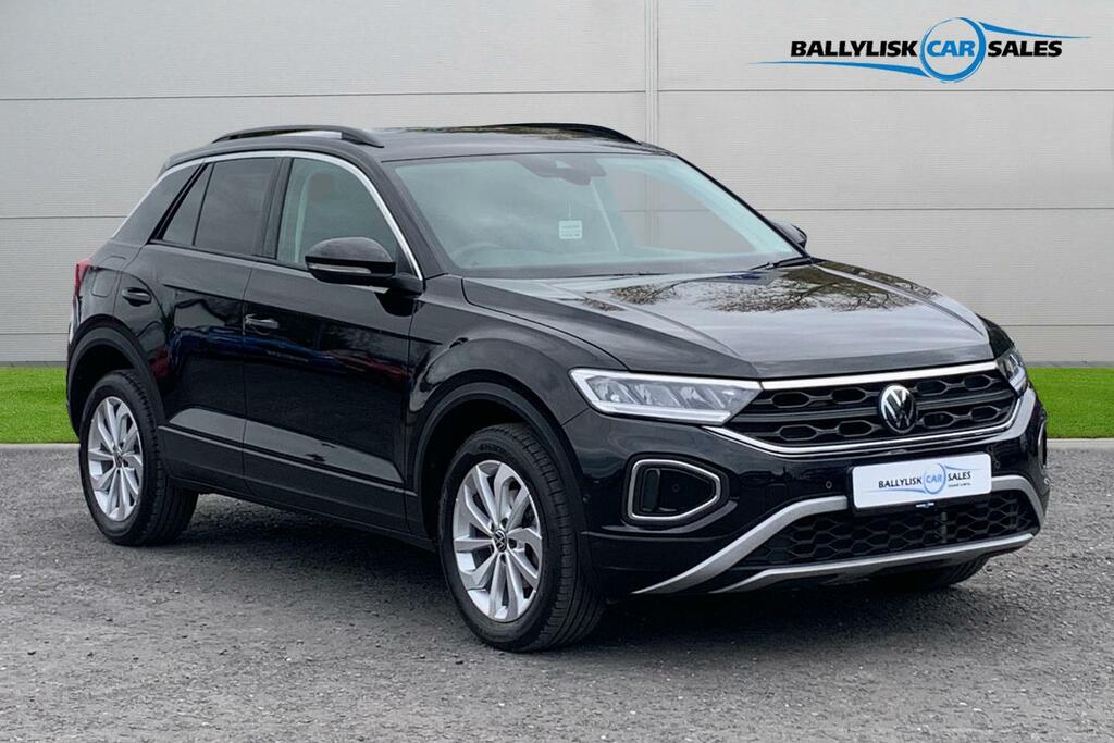 Volkswagen T-Roc 1.0 Tsi 115Ps Match In Black With 6K Black