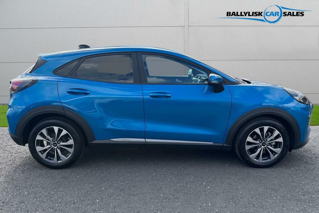 Ford Puma 1.0T 125Ps Titanium In Digital Aqua Blue With 3K XRZ2374 Blue #3