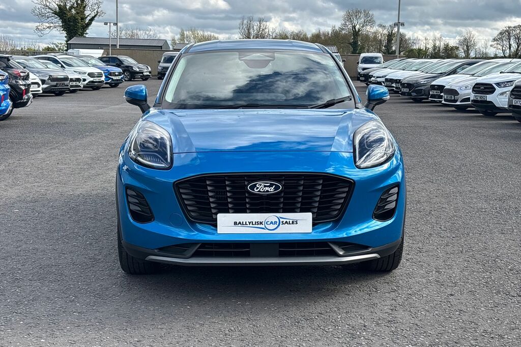 Ford Puma 1.0T 125Ps Titanium In Digital Aqua Blue With 3K XRZ2374 Blue #4