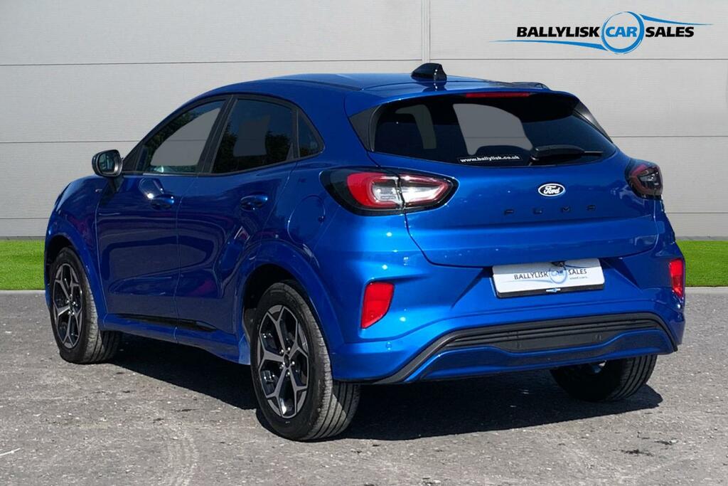Ford Puma 1.0T 125Ps St-line In Desert Island Blue With 6K TXZ9069 Blue #2