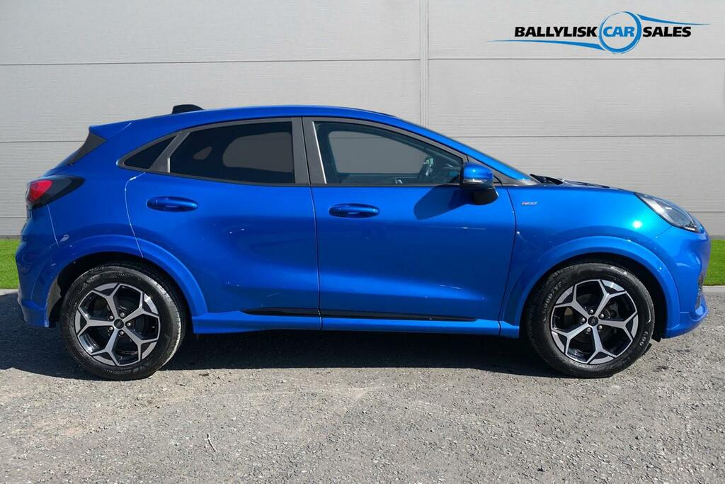 Ford Puma 1.0T 125Ps St-line In Desert Island Blue With 6K TXZ9069 Blue #3