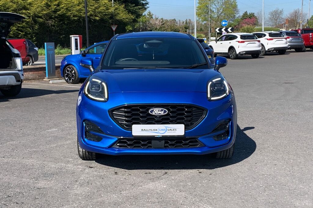 Ford Puma 1.0T 125Ps St-line In Desert Island Blue With 6K TXZ9069 Blue #4