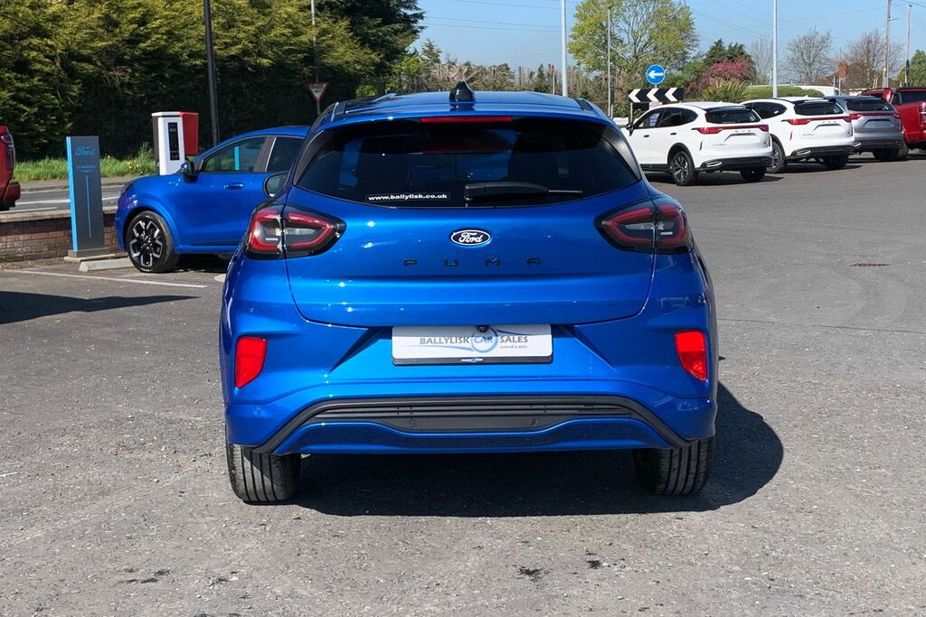 Ford Puma 1.0T 125Ps St-line In Desert Island Blue With 6K TXZ9069 Blue #5