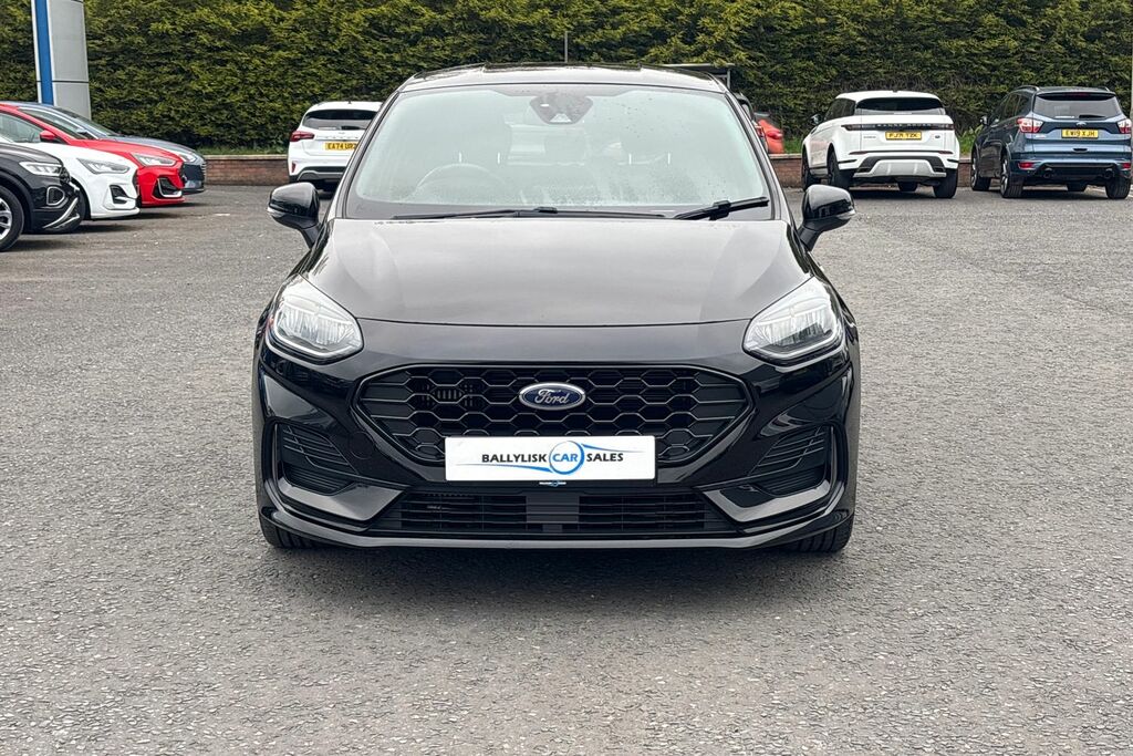 Ford Fiesta 1.0T 100Ps St-line In Black With 21K XGZ7087 Black #4