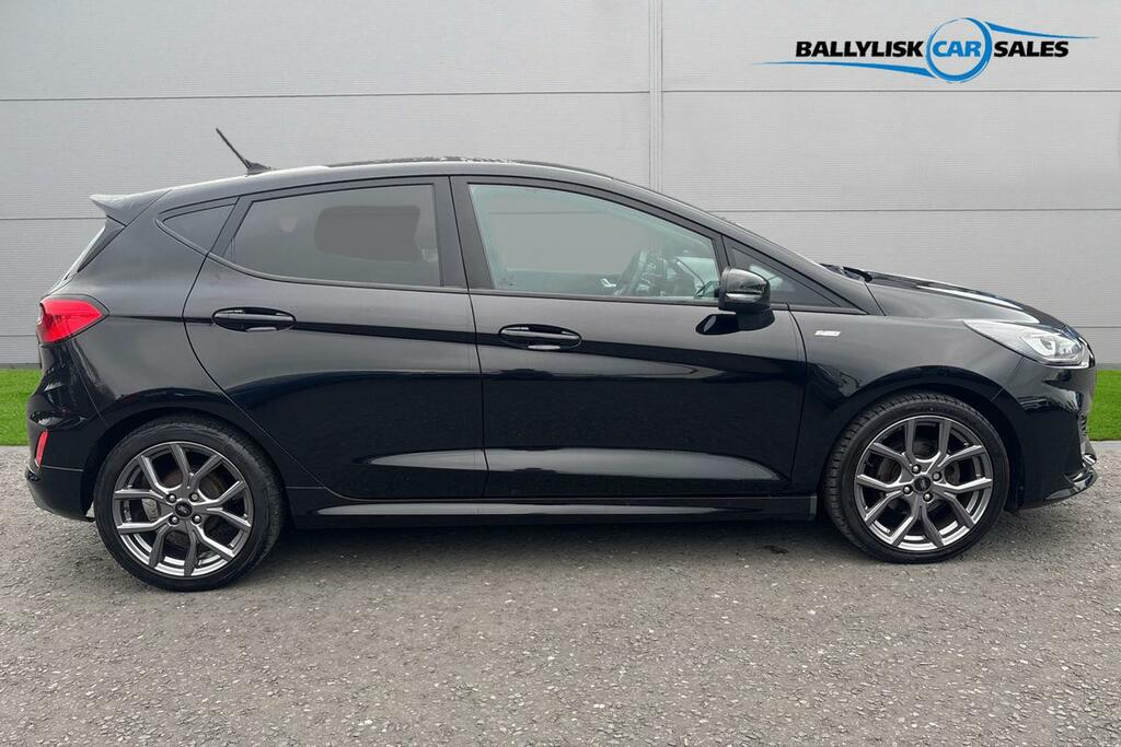 Ford Fiesta 1.0T 100Ps St-line In Black With 21K XGZ7087 Black #3