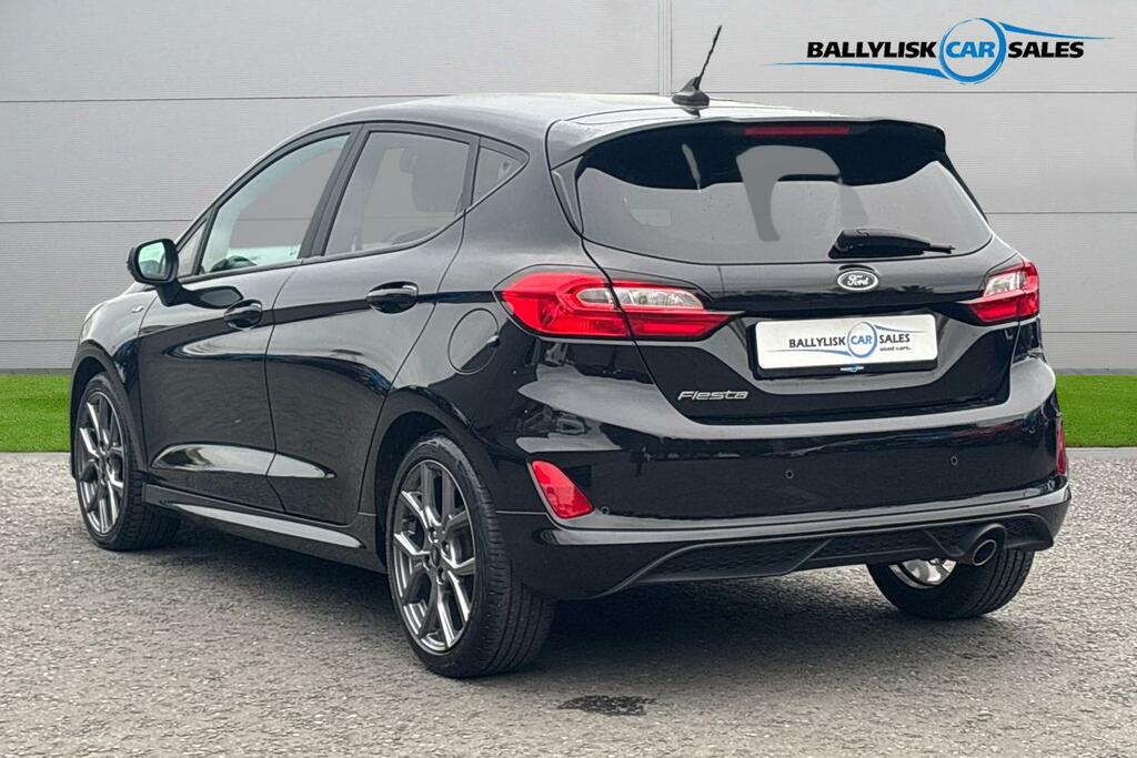 Ford Fiesta 1.0T 100Ps St-line In Black With 21K XGZ7087 Black #2