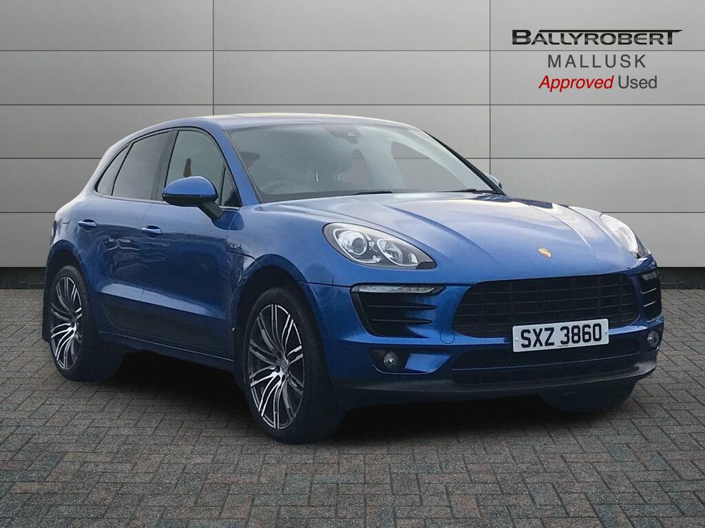 Porsche Macan S Pdk Blue
