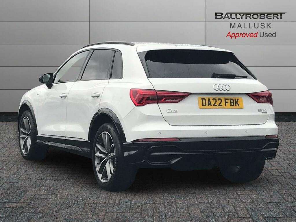 Audi Q3 35 Tdi Quattro Black Edition S Tronic White #2