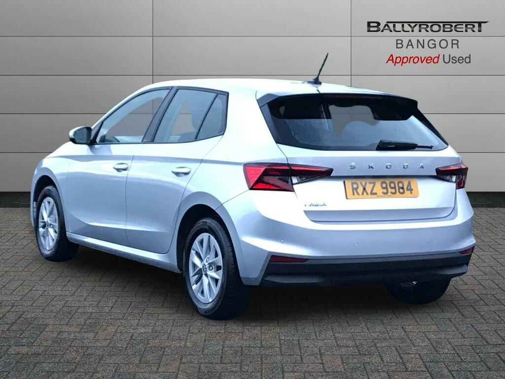 Skoda Fabia 1.0 Tsi 110 Se Comfort Dsg RXZ9984 Silver #3