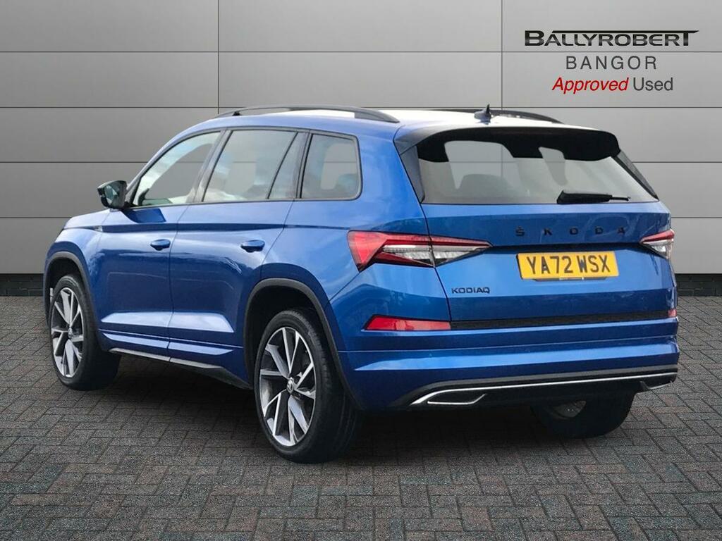 Skoda Kodiaq 1.5 Tsi Sport Line Dsg 7 Seat YA72WSX Blue #2