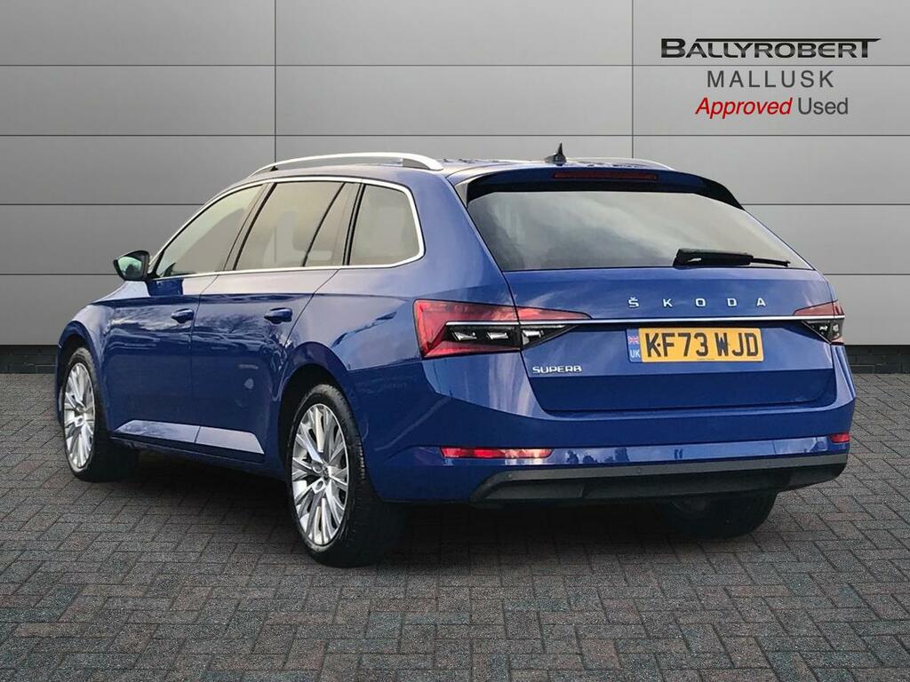 Skoda Superb 2.0 Tdi Cr Se L Dsg KF73WJD Blue #2