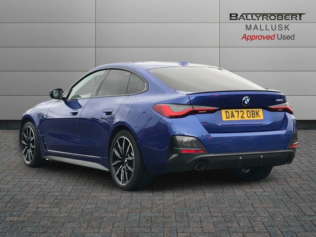 BMW 4 Series 420I M Sport Step DA72OBK Blue #2