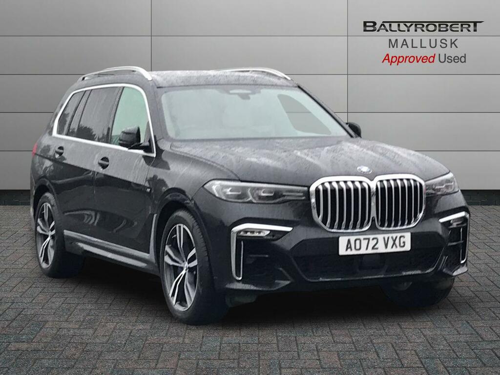 BMW X7 Xdrive40d Mht M Sport Step Black