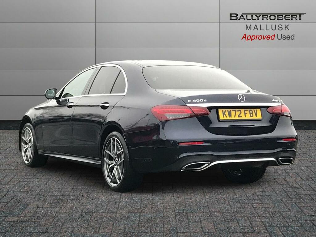 Mercedes-Benz E Class E400d 4Matic Amg Line Premium 9G-tronic Blue #2