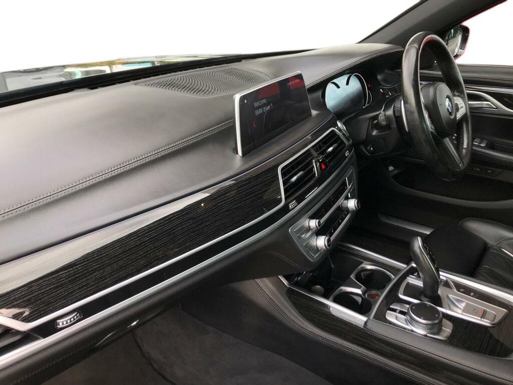 BMW 7 Series 730D Xdrive M Sport Black #5