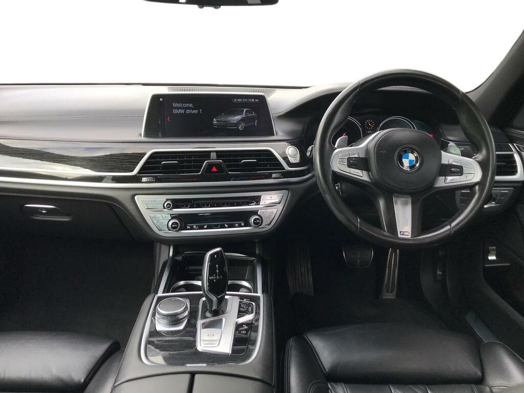 BMW 7 Series 730D Xdrive M Sport Black #4
