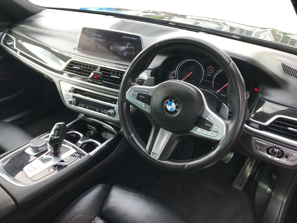 BMW 7 Series 730D Xdrive M Sport Black #3