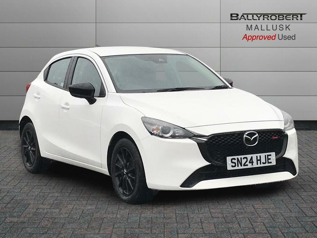 Mazda 2 1.5 E-skyactiv G Mhev Homura White