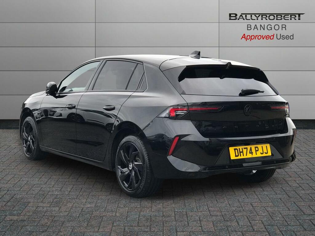 Vauxhall Astra 1.2 Turbo 130 Gs DH74PJJ Black #2