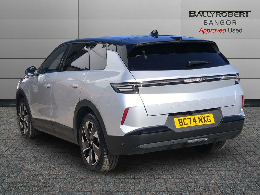 Vauxhall Grandland 1.2 Hybrid 136 Gs E-dct6 BC74NXG Silver #2