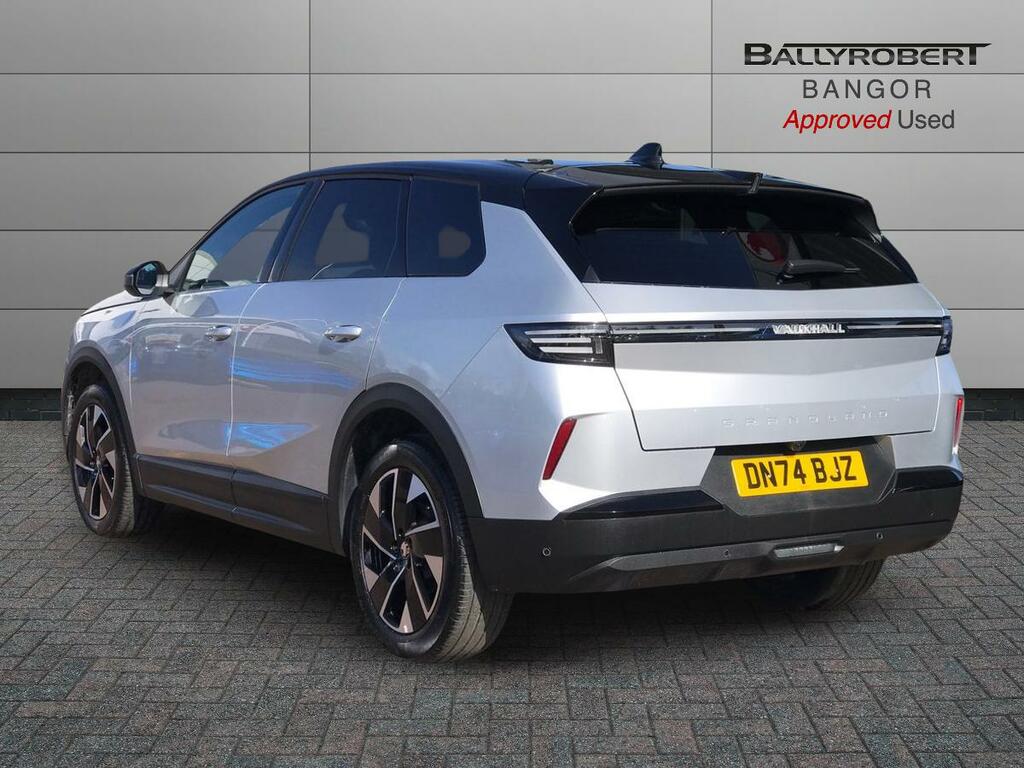 Vauxhall Grandland 1.2 Hybrid 136 Ultimate E-dct6 Pan Roof DN74BJZ Silver #2