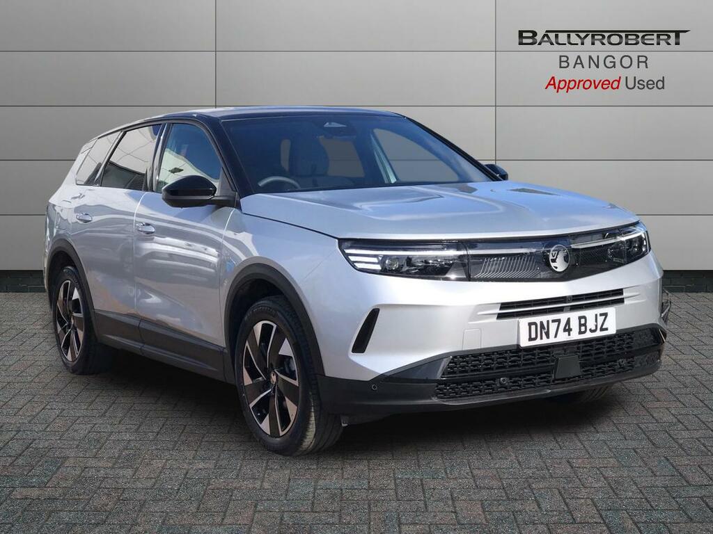 Vauxhall Grandland 1.2 Hybrid 136 Ultimate E-dct6 Pan Roof Silver