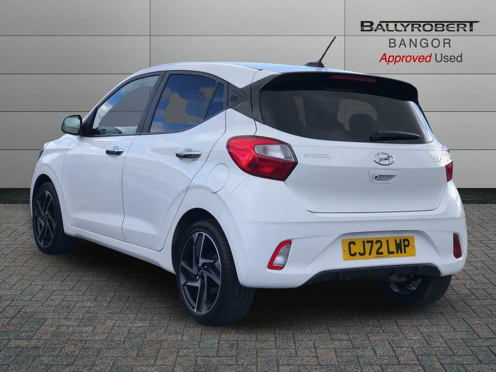 Hyundai I10 1.2 Mpi Premium CJ72LWP White #2