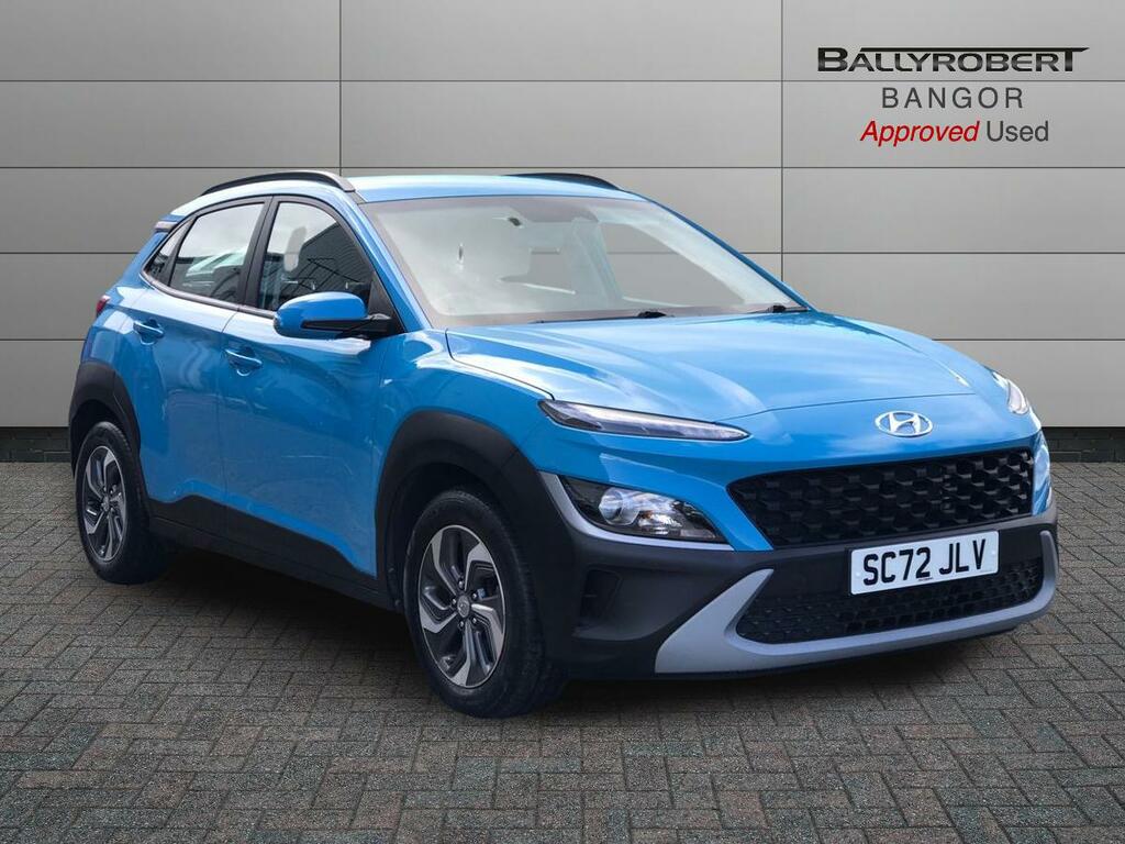 Hyundai Kona 1.6 Gdi Hybrid Se Connect Dct Blue