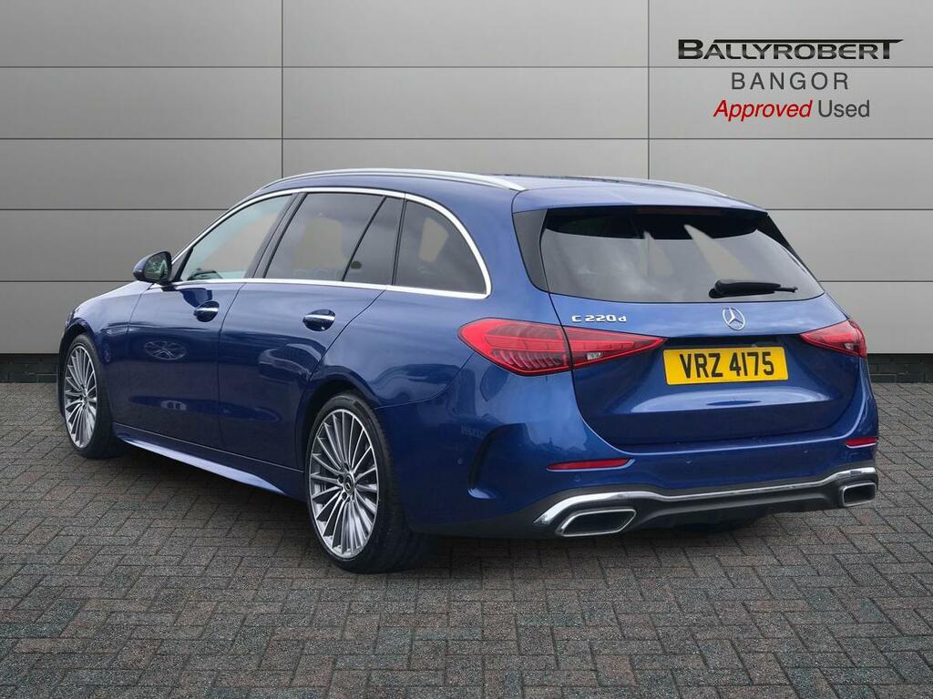 Mercedes-Benz C Class C220d Amg Line Premium 9G-tronic VRZ4175 Blue #2