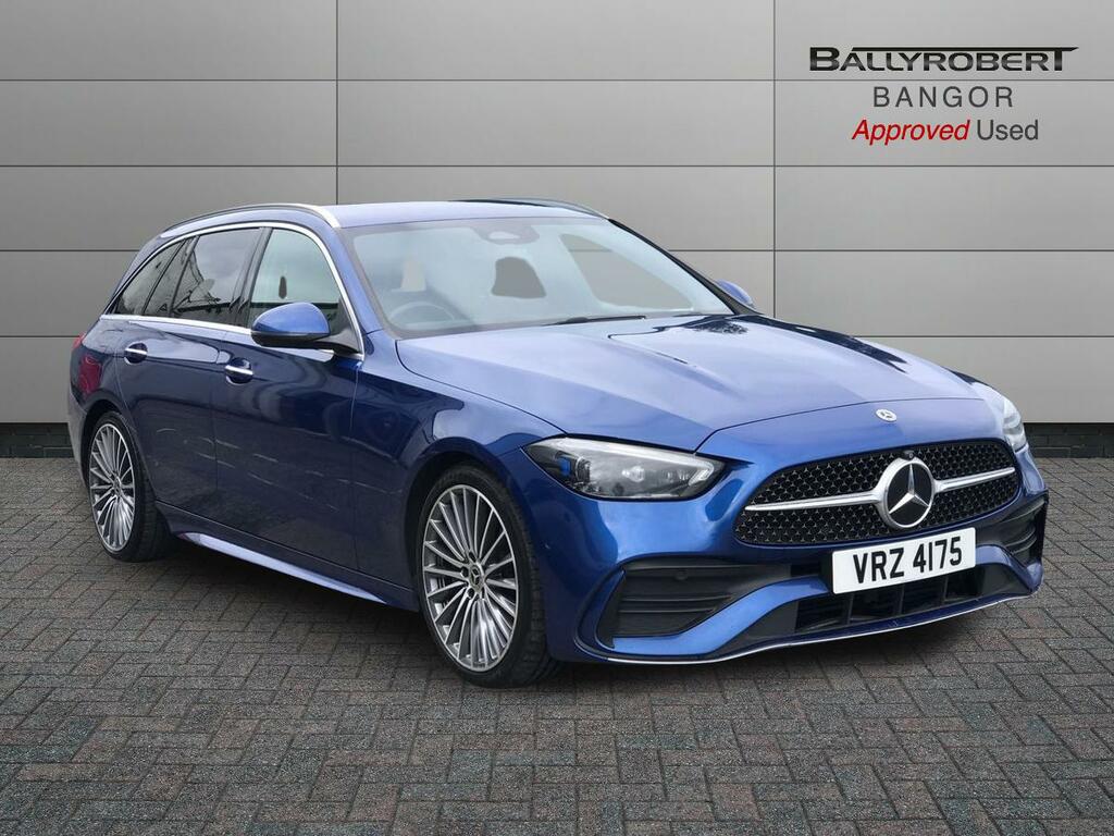 Mercedes-Benz C Class C220d Amg Line Premium 9G-tronic Blue