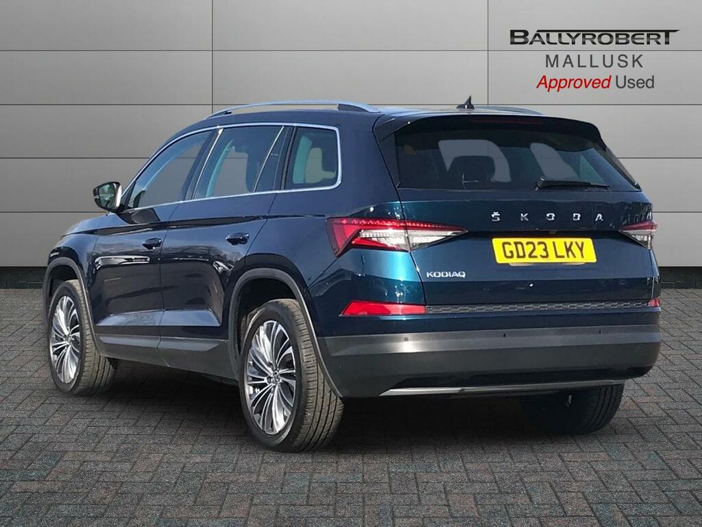 Skoda Kodiaq 1.5 Tsi Se L Executive Dsg 7 Seat GD23LKY Blue #2