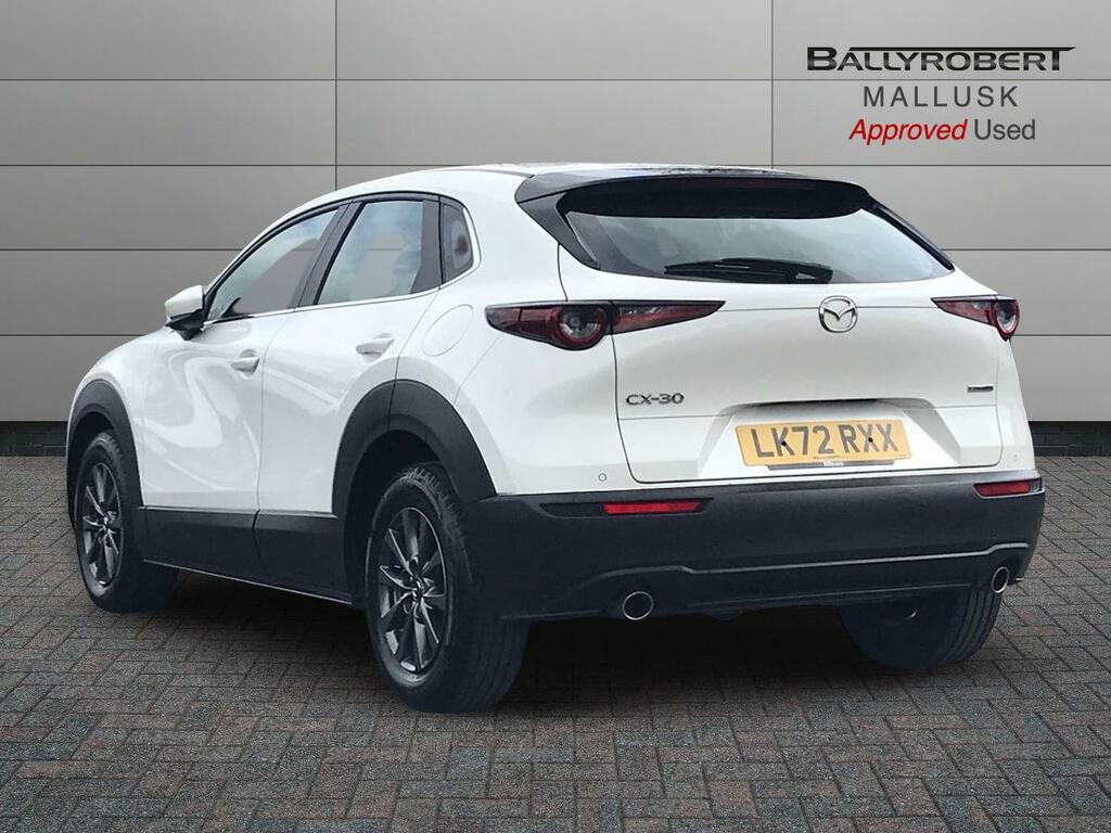 Mazda CX-30 2.0 E-skyactiv G Mhev Se-l Lux LK72RXX White #2