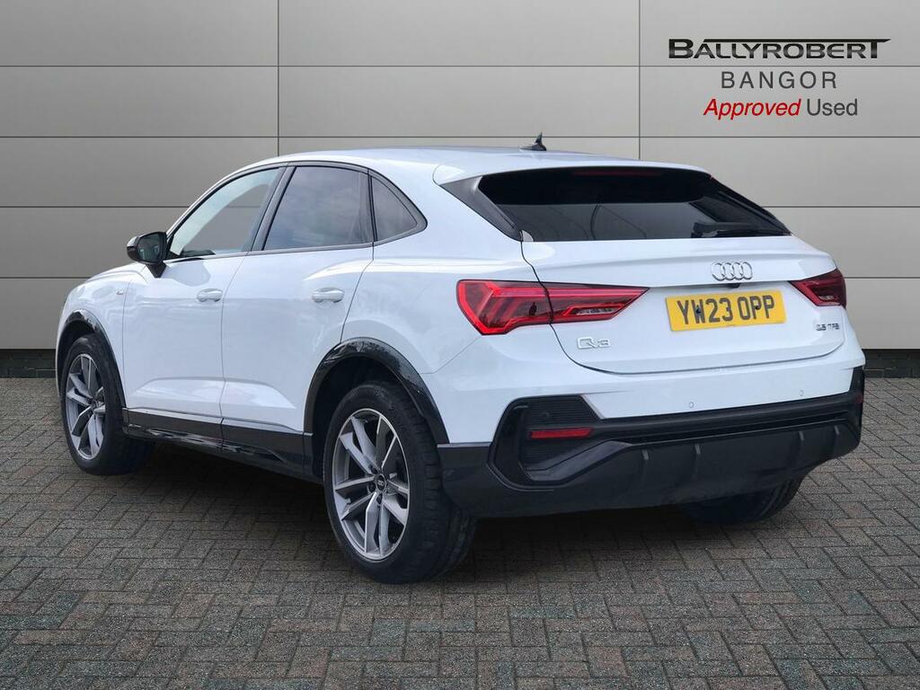 Audi Q3 35 Tfsi Black Edition S Tronic YW23OPP White #2