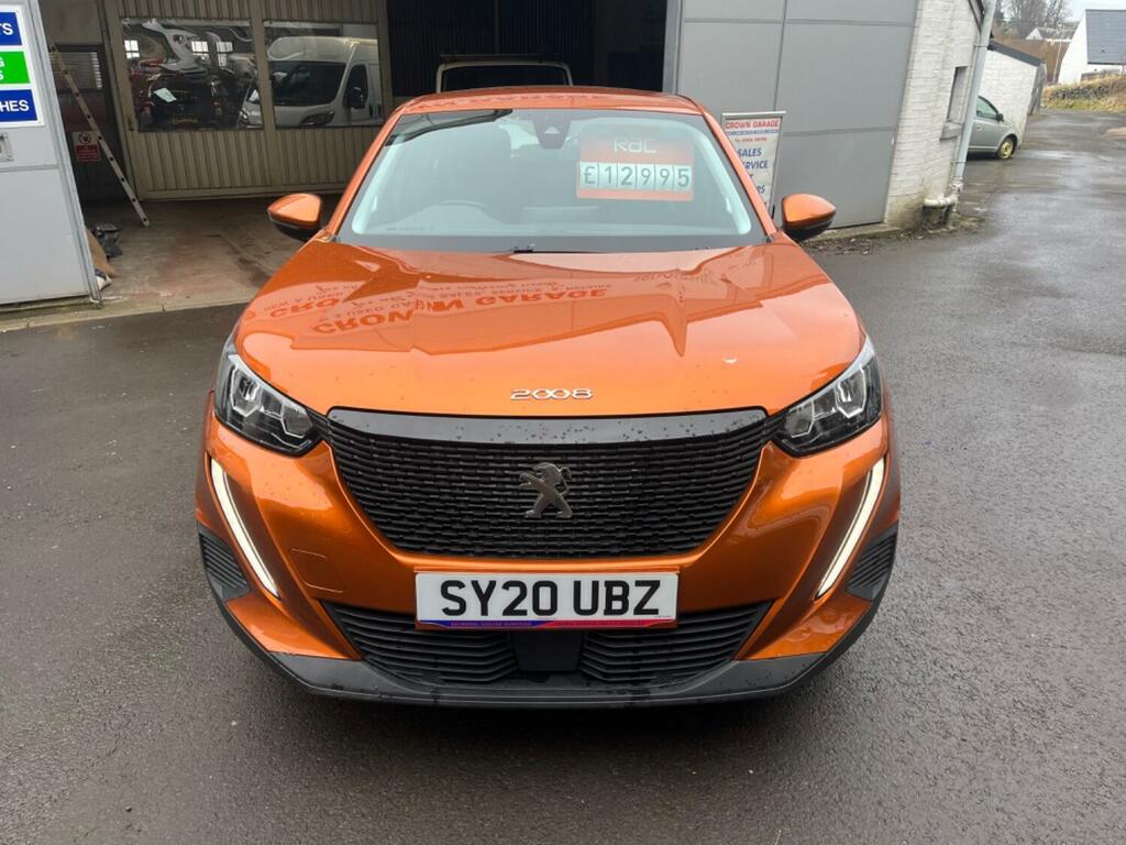 Peugeot 2008 Suv 1.2 Puretech Active 2020 SY20UBZ Orange #3
