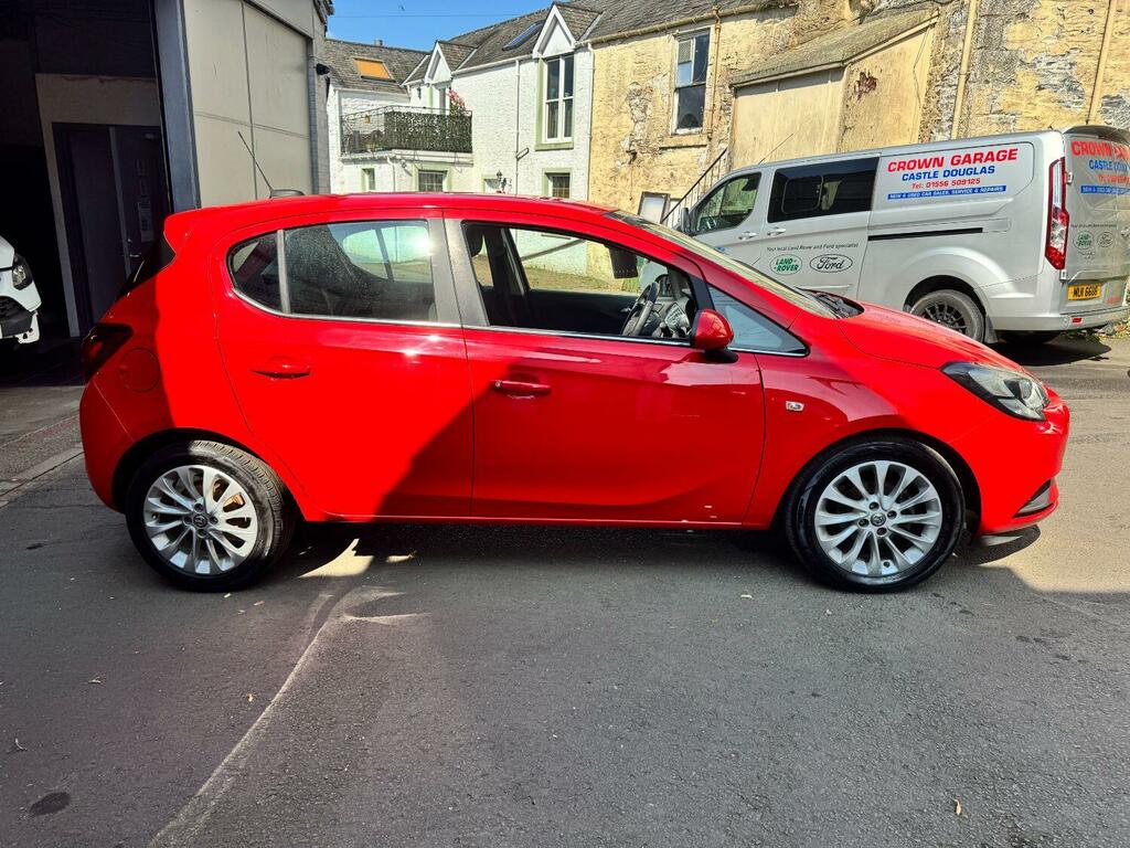 Vauxhall Corsa Hatchback 1.4 I Ecotec Se Nav 2019 DS19FXH Red #2