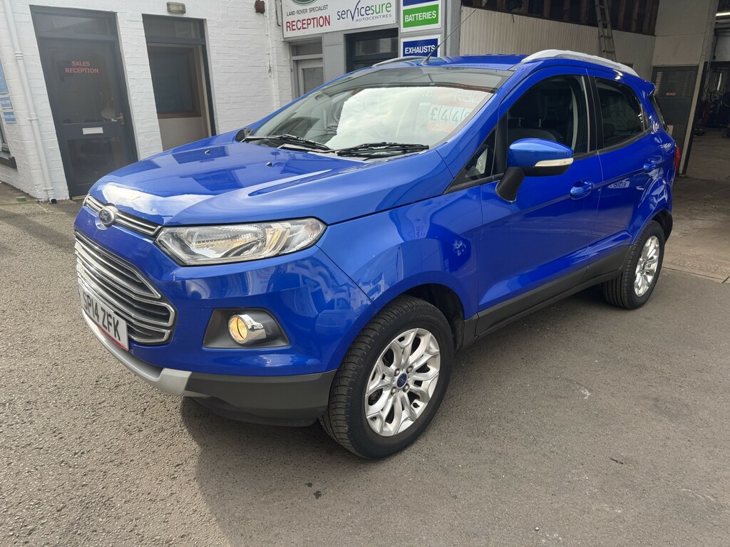 Ford Ecosport Suv 1.0 T Ecoboost Titanium 2014 SP14ZFK Blue #6