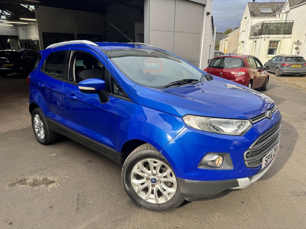 Ford Ecosport Suv 1.0 T Ecoboost Titanium 2014 Blue
