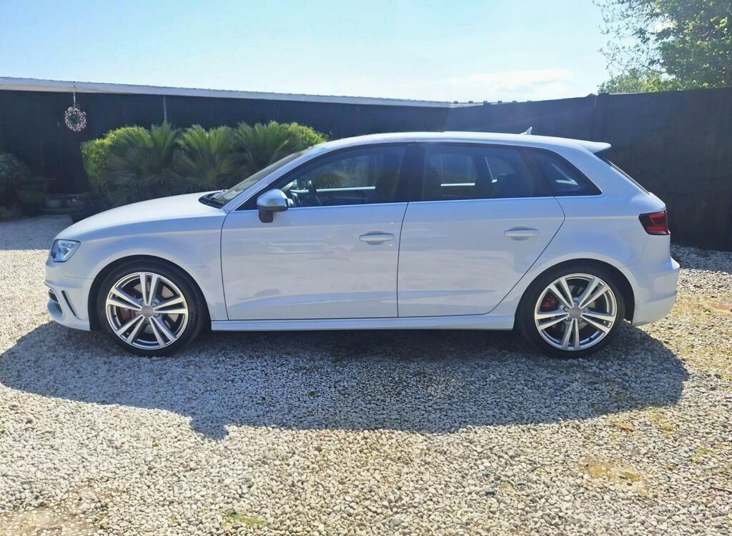 Audi S3 2.0 Tfsi Sportback S Tronic Quattro Eur White #4