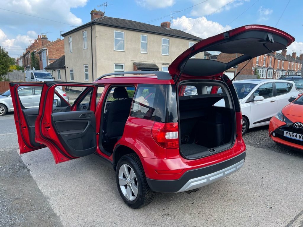 Skoda Yeti 2L S DV14JFN Red #2