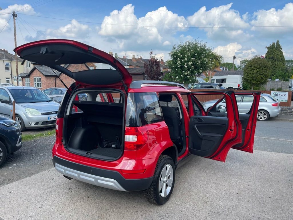 Skoda Yeti 2L S DV14JFN Red #4