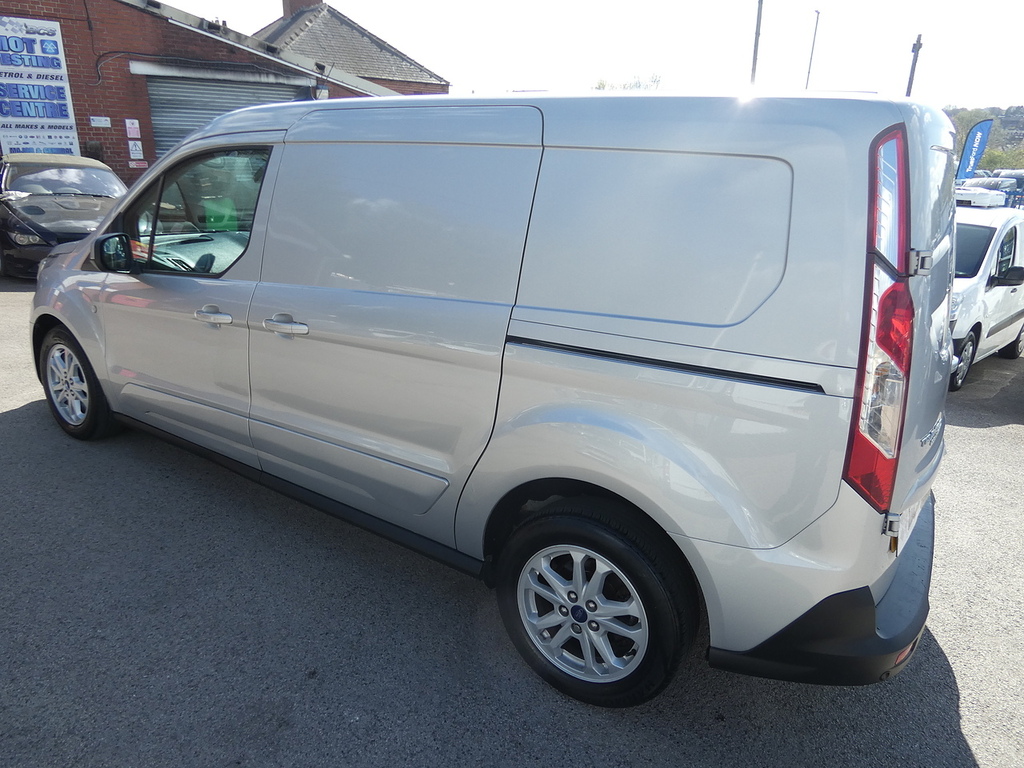Ford Transit Connect 240 Ecoblue Limited L2 Lwb Full History U5159 Ul WF69HUJ Silver #3