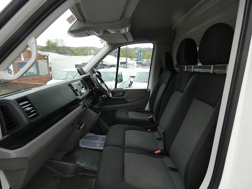 Volkswagen Crafter 2.0Tdi Cr35 Startline Dropside Pickup Tail Lift Fs YR21GWM White #4